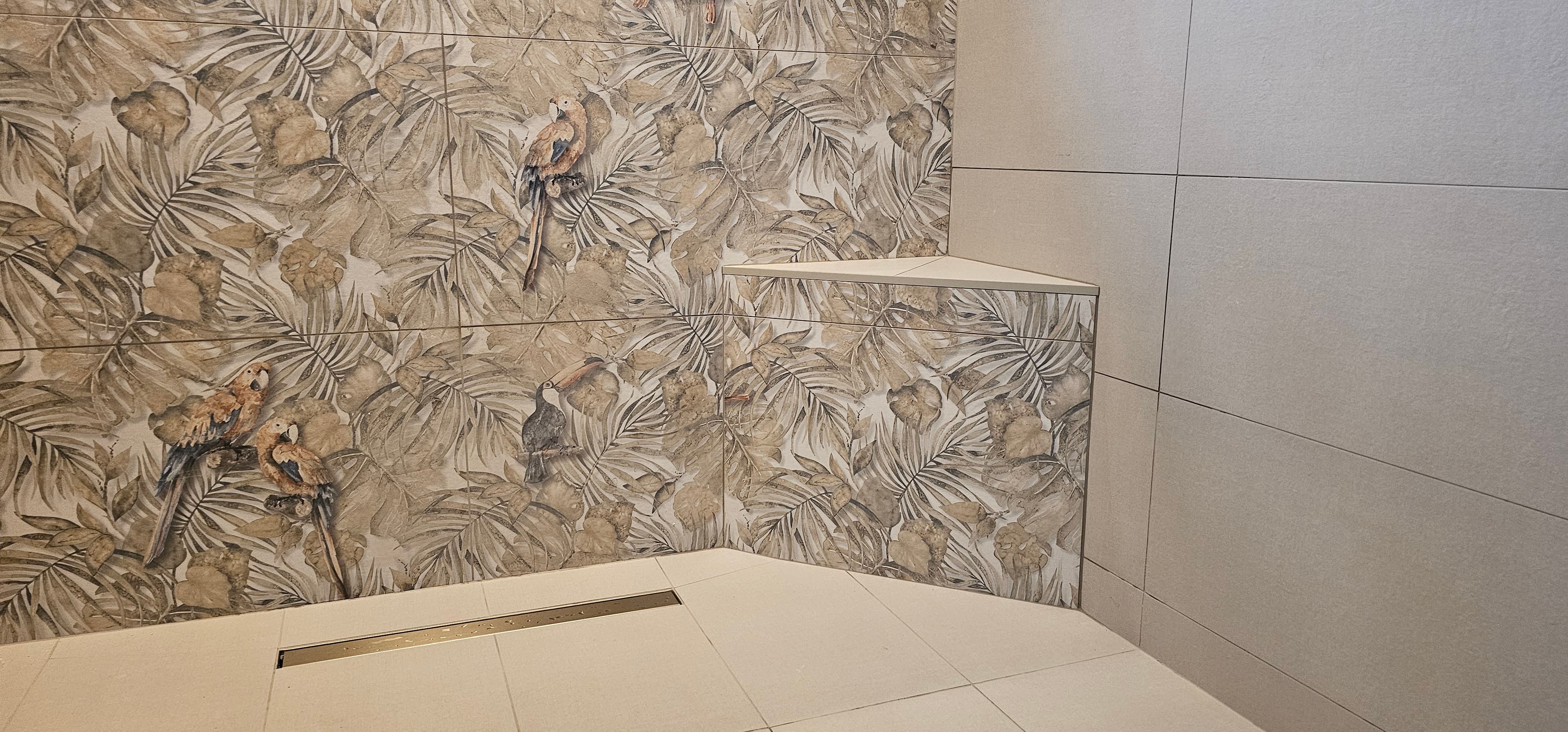 Luxury home interior with premium flooring